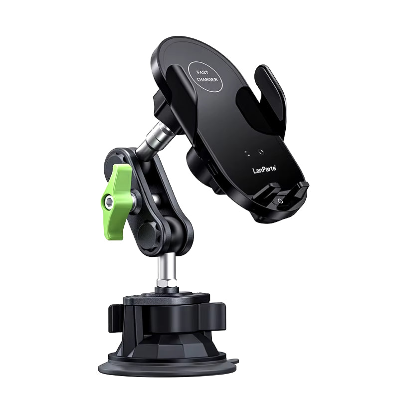 New Multifunctional Wireless Car Charger with Rotatable Suction Cup Mount