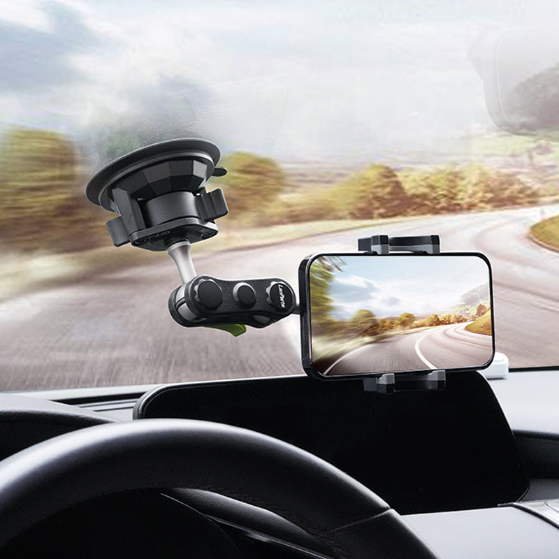 Universal Car Phone Holder with Suction Cup Mount